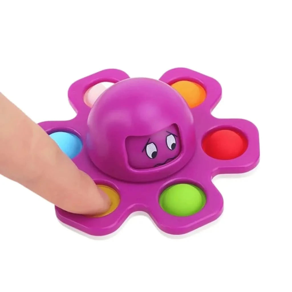 Emotions Push Popper Octopus-Emotions Push Popper Octopus