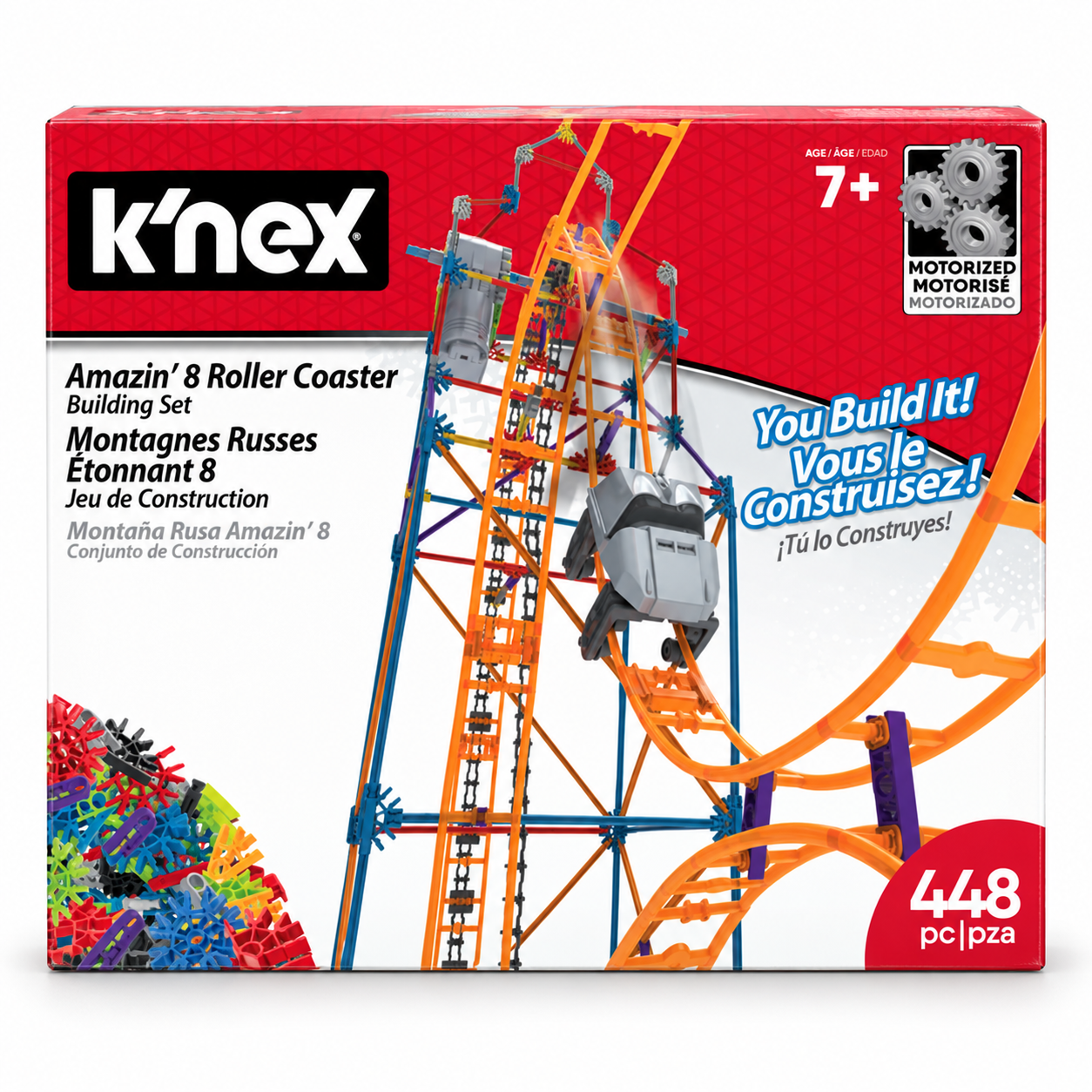 K'NEX Amazin' 8 Roller Coaster box