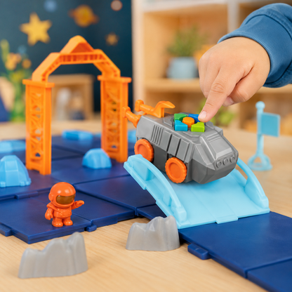 Space Rover Deluxe Coding Activity Set close-up lifestyle image