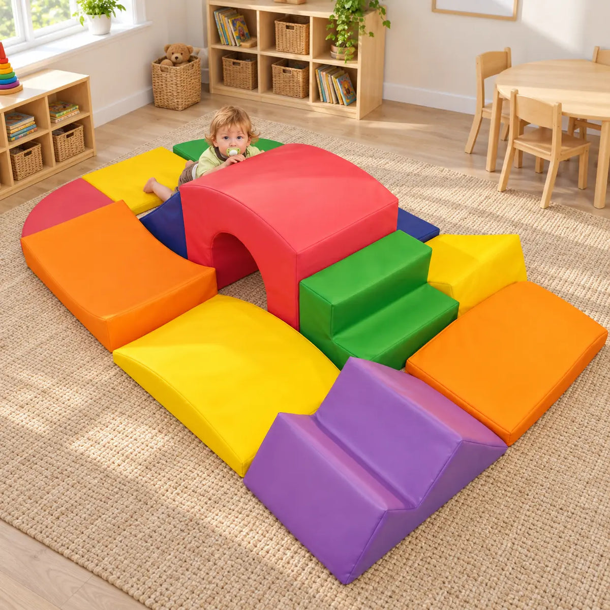 Exploration Area 8 Piece Soft Play Set lifestyle view 5