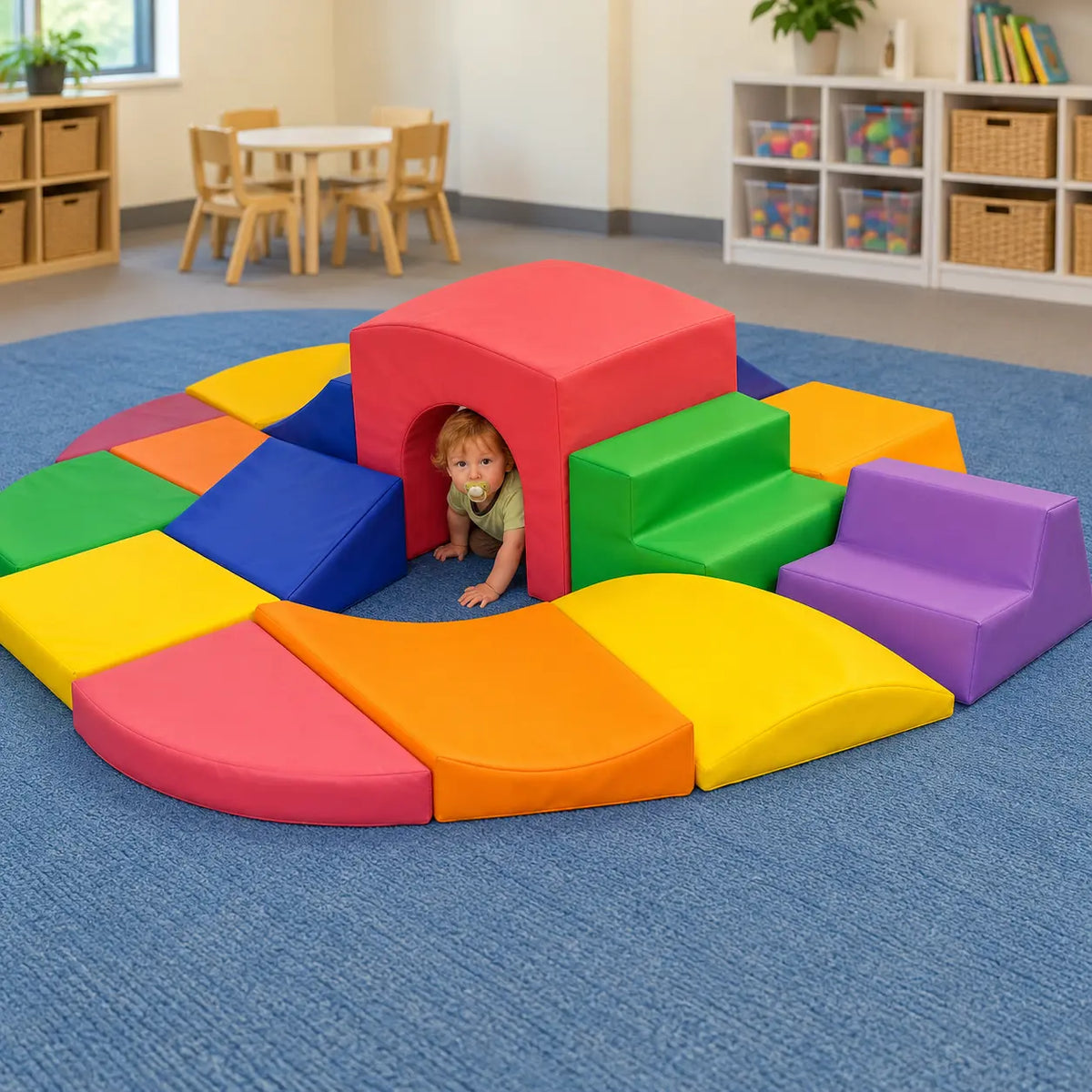 Exploration Area 8 Piece Soft Play Set lifestyle view 8