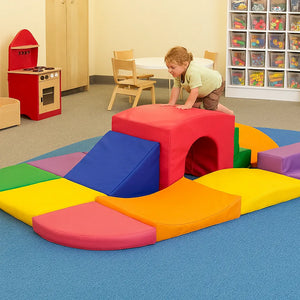 Exploration Area 8 Piece Soft Play Set-Exploration Area 8 Piece Soft Play Set