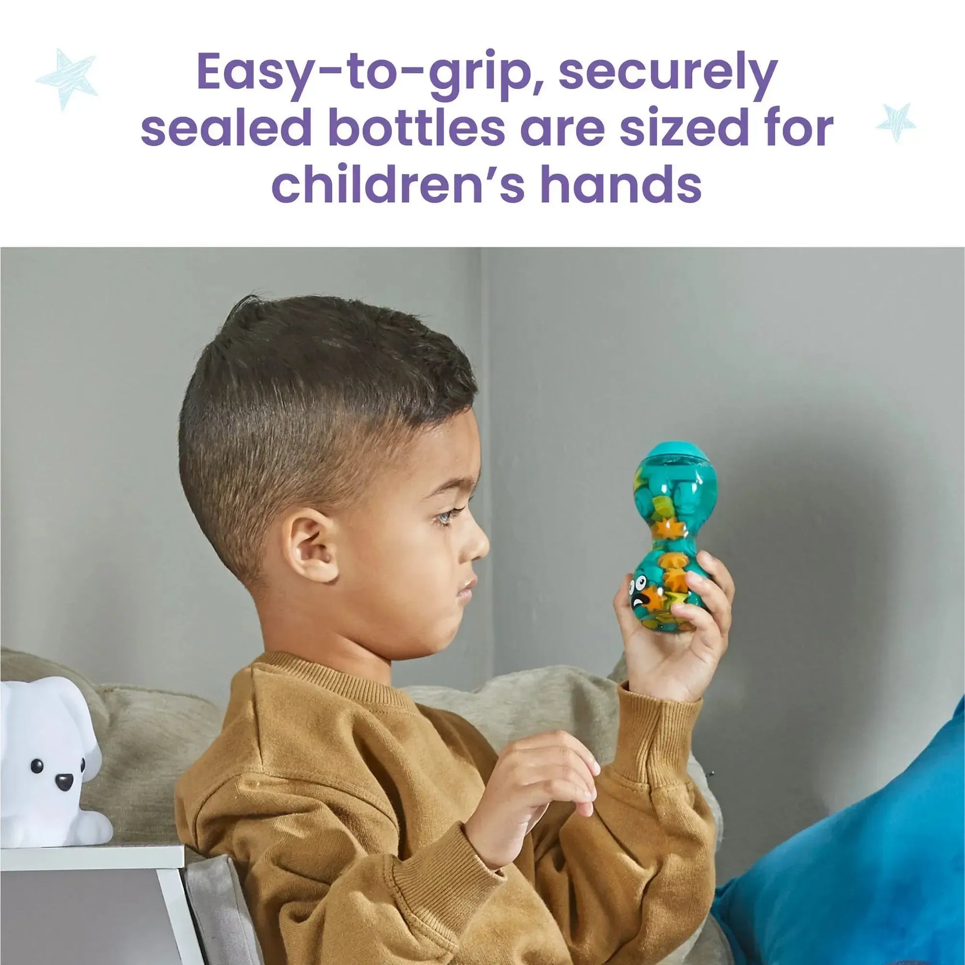 Express Your Feelings Sensory Bottles Opposites-Express Your Feelings Sensory Bottles Opposites