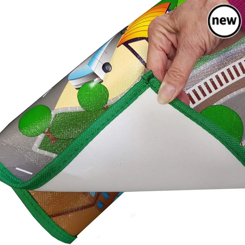 Extra Large Colour and Wipe Dinosaur Play Mat (200 x 120cm)-Extra Large Colour and Wipe Dinosaur Play Mat (200 x 120cm)