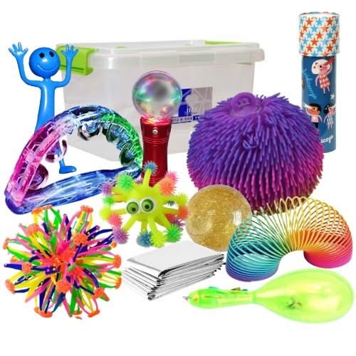 Extra special sensory hamper, Extra special sensory hamper,sensory toys,fidget toys,cheap sensory toys,cheap tactile toys,cheap fidget toys,flashing toys,light up sensory toys,sensory hamper,sensory toy hamper,christmas sensory toys, Extra special sensory hamper,The Extra Special Sensory Hamper is a delightful collection of flashing sensory lights and engaging toys, all packed in one convenient sensory box. Designed to captivate and entertain, this hamper provides endless sensory fun and vibrant lighting ef