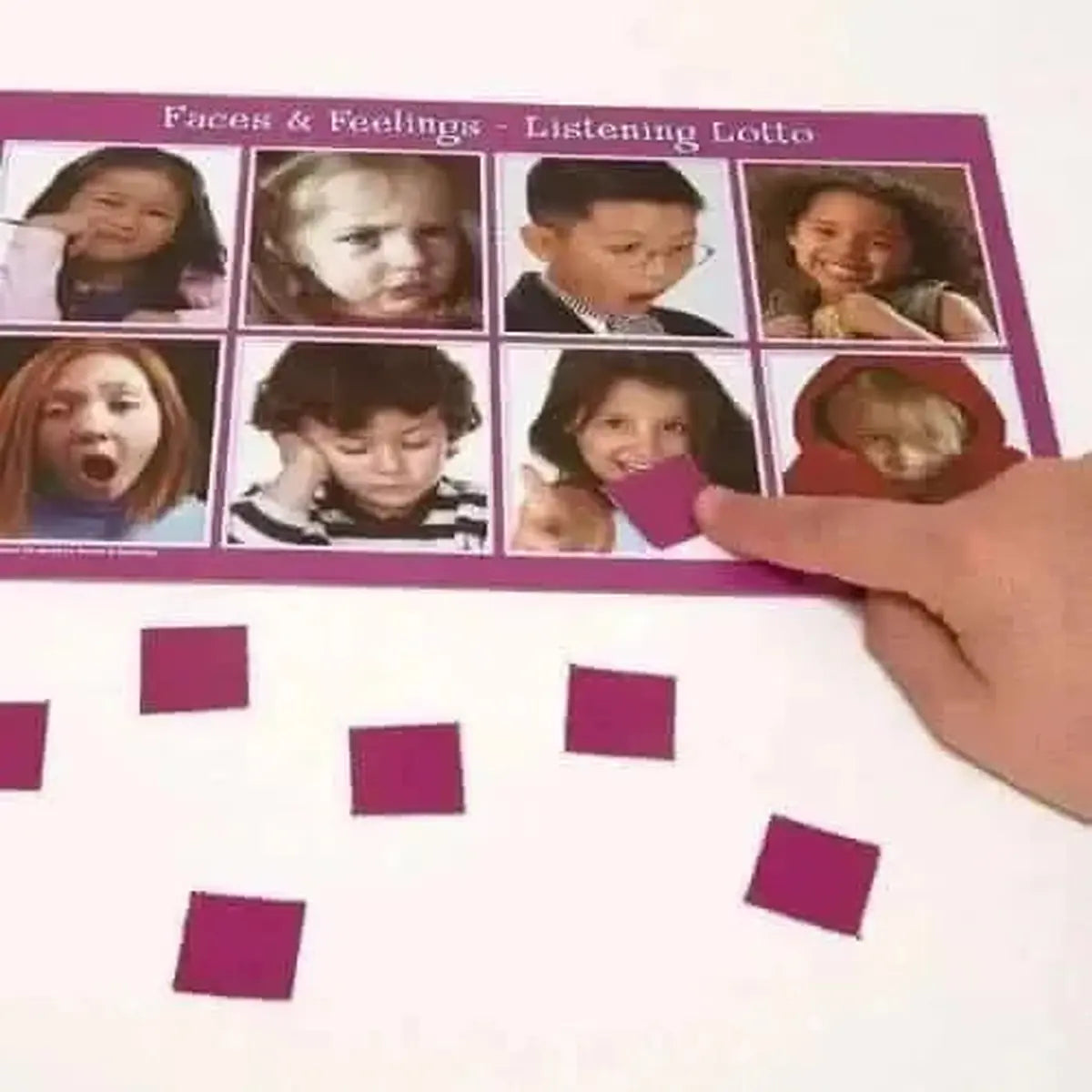 Faces and Feelings Board Game-Faces and Feelings Board Game