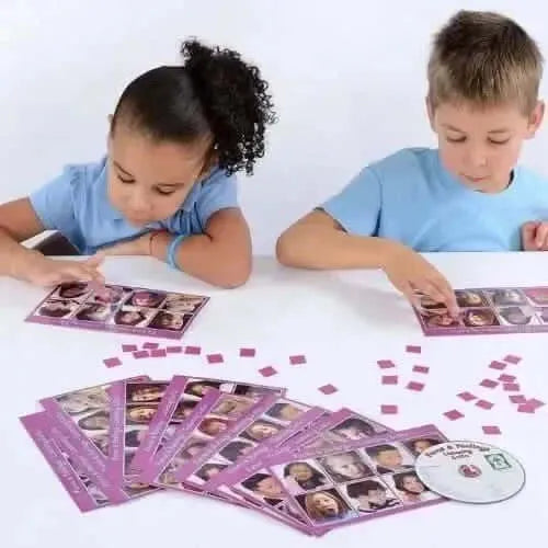 Faces and Feelings Board Game-Faces and Feelings Board Game