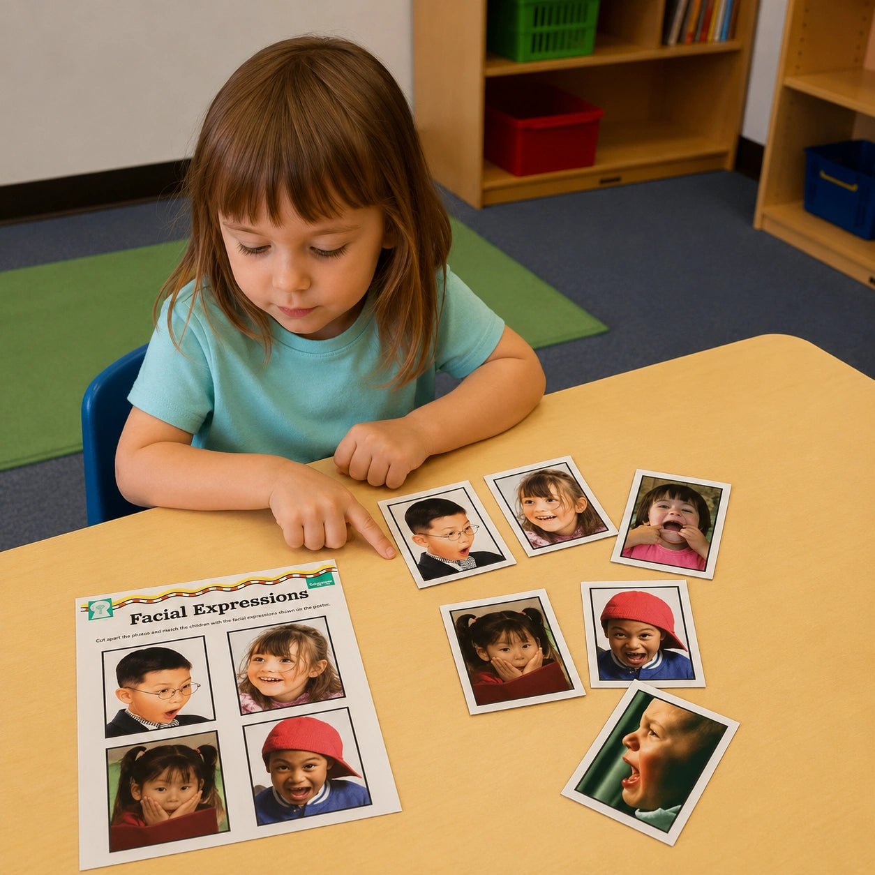 Facial Expressions Learning Cards-Facial Expressions Learning Cards