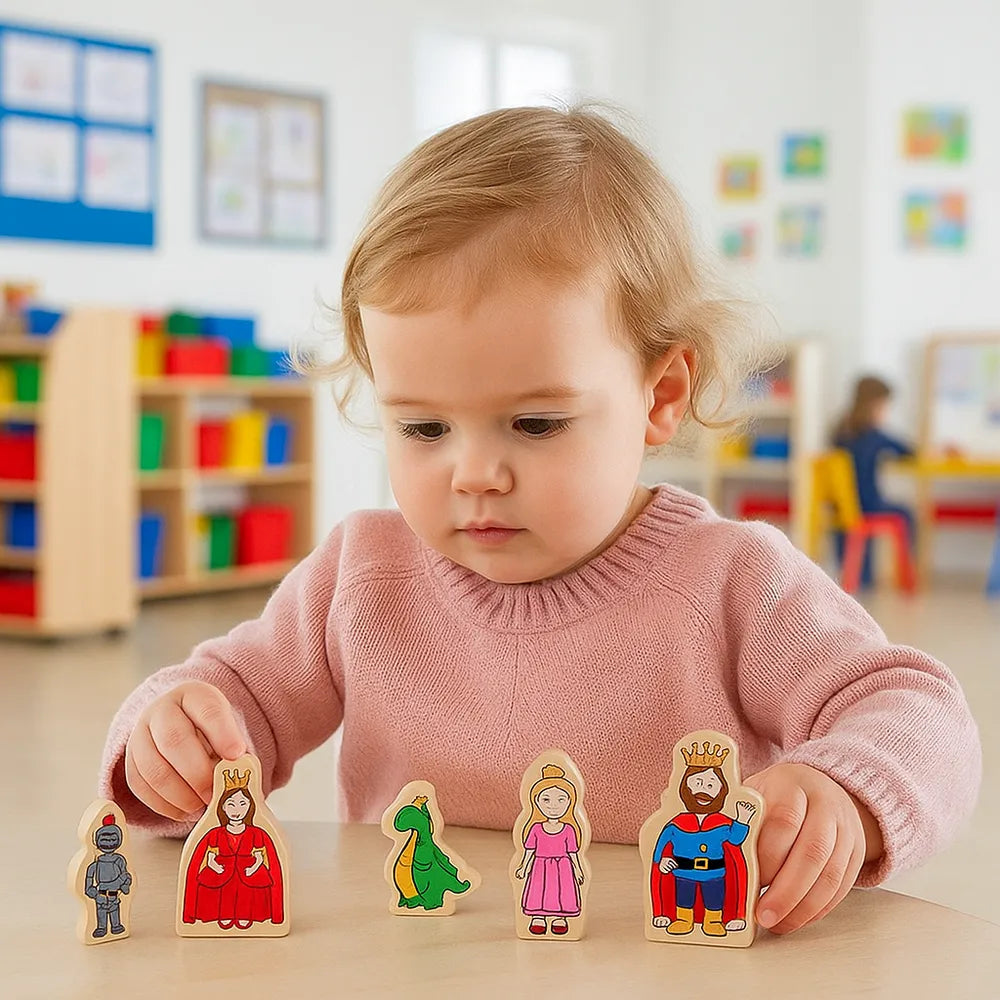 Fairy Tale Wooden Characters-Fairy Tale Wooden Characters