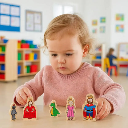 Fairy Tale Wooden Characters-Fairy Tale Wooden Characters