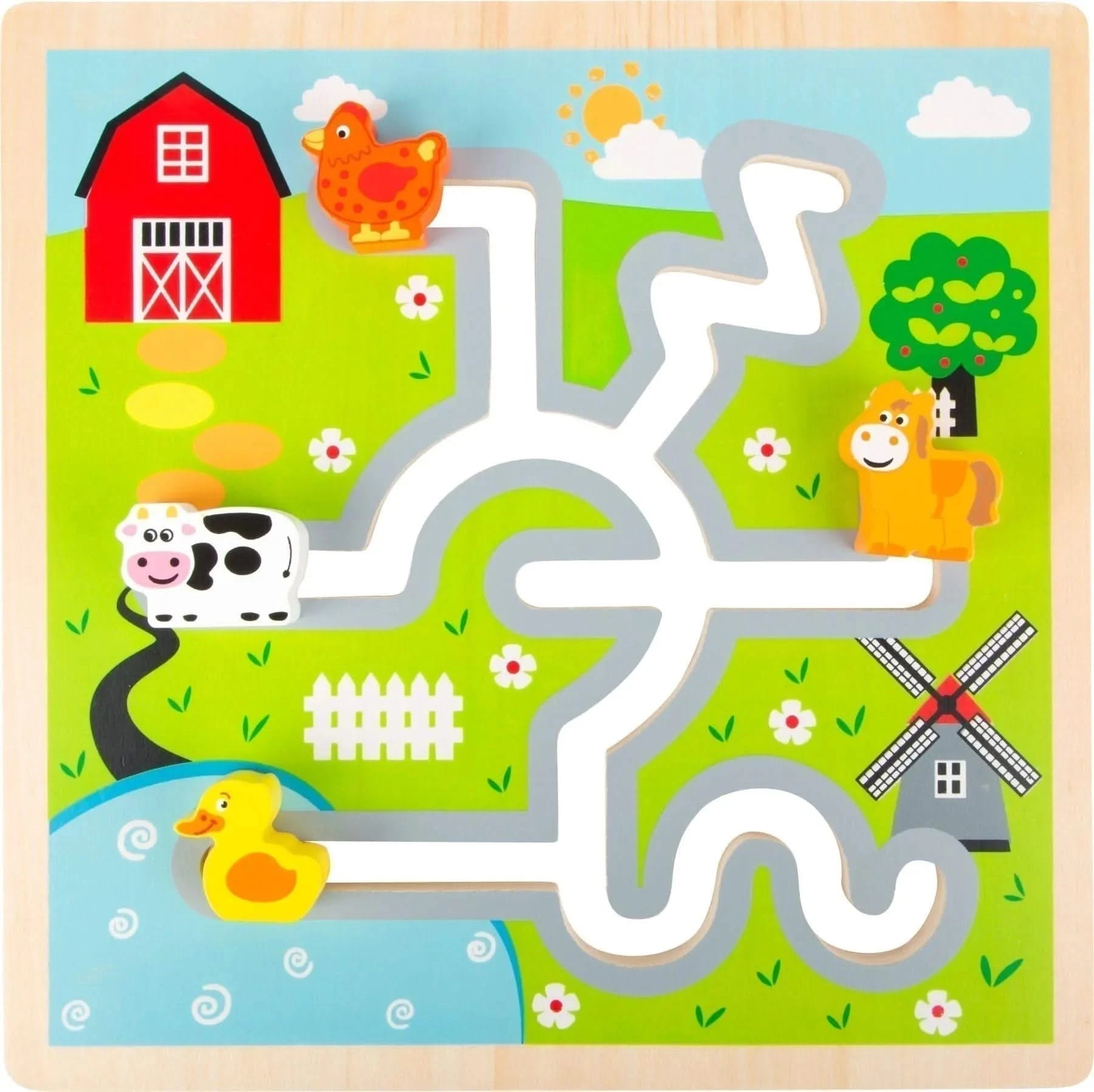 Farm Maze Puzzle-Farm Maze Puzzle