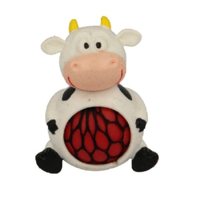 Farm Squeezy Meshables, The Farm Squeezy Meshable is a great fun squeezy tactile fidget toy - a squishy mesh ball inside a funky squeezy farm animal. The Farm Squeezy Meshables is a fantastic squeezy stress toy which also demonstrates cause and effect. Squeeze away and watch the squish mesh ball protrude out of the animals tummy! Mesh ball protrudes when squeezed Returns to original form when released One supplied at random Approximately 9cm in length Suitable for ages 3 years+, Farm Squeezy Meshables,Mesh 