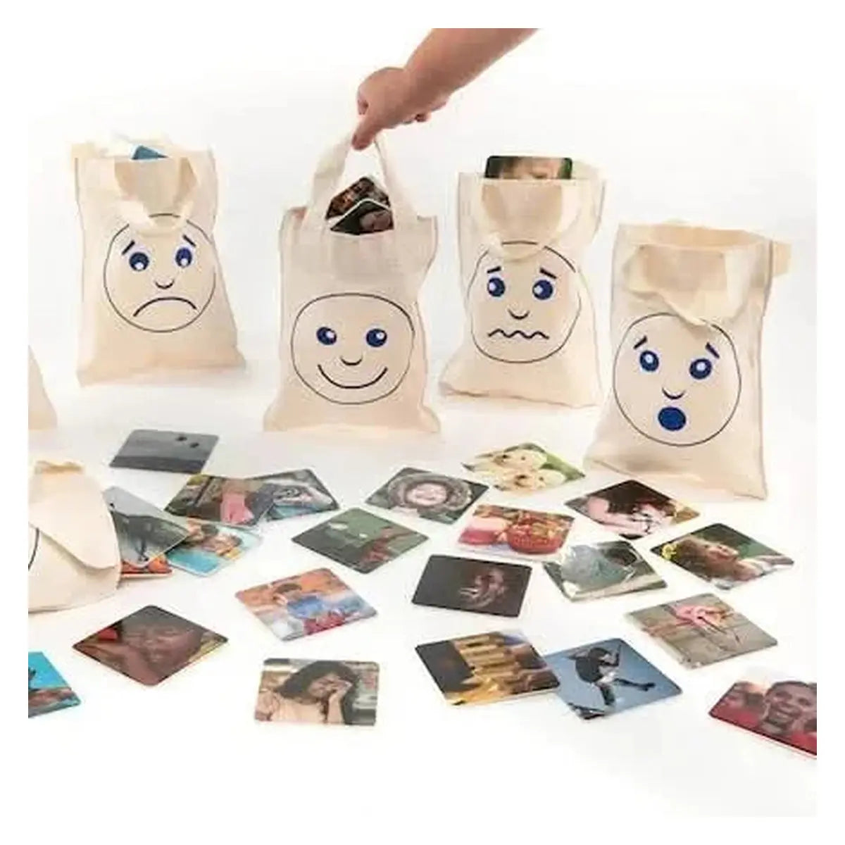 Feelings and Emotions Sorting Bags-Feelings and Emotions Sorting Bags