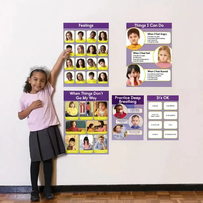 Feelings Bulletin Board Set-Feelings Bulletin Board Set
