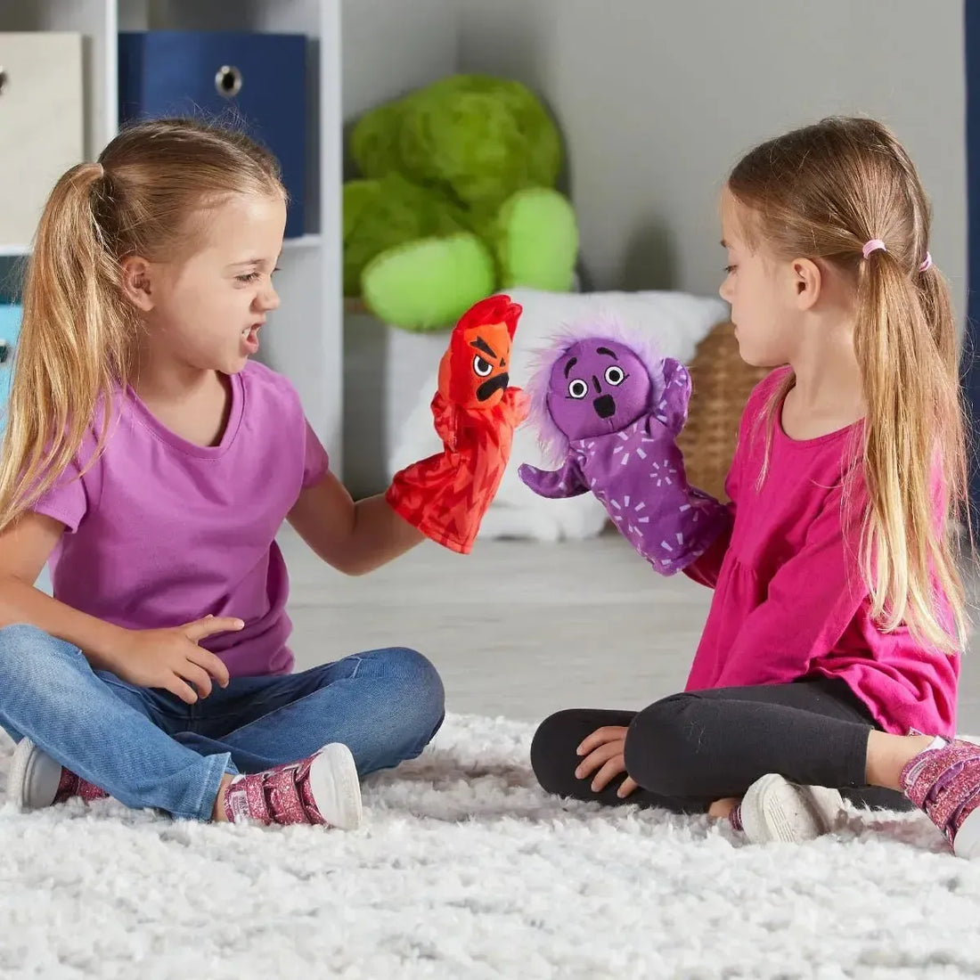Feelings Family Hand Puppets-Feelings Family Hand Puppets