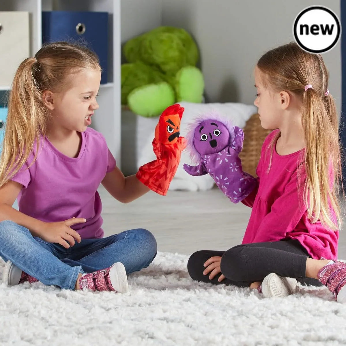 Feelings Family Hand Puppets-Feelings Family Hand Puppets