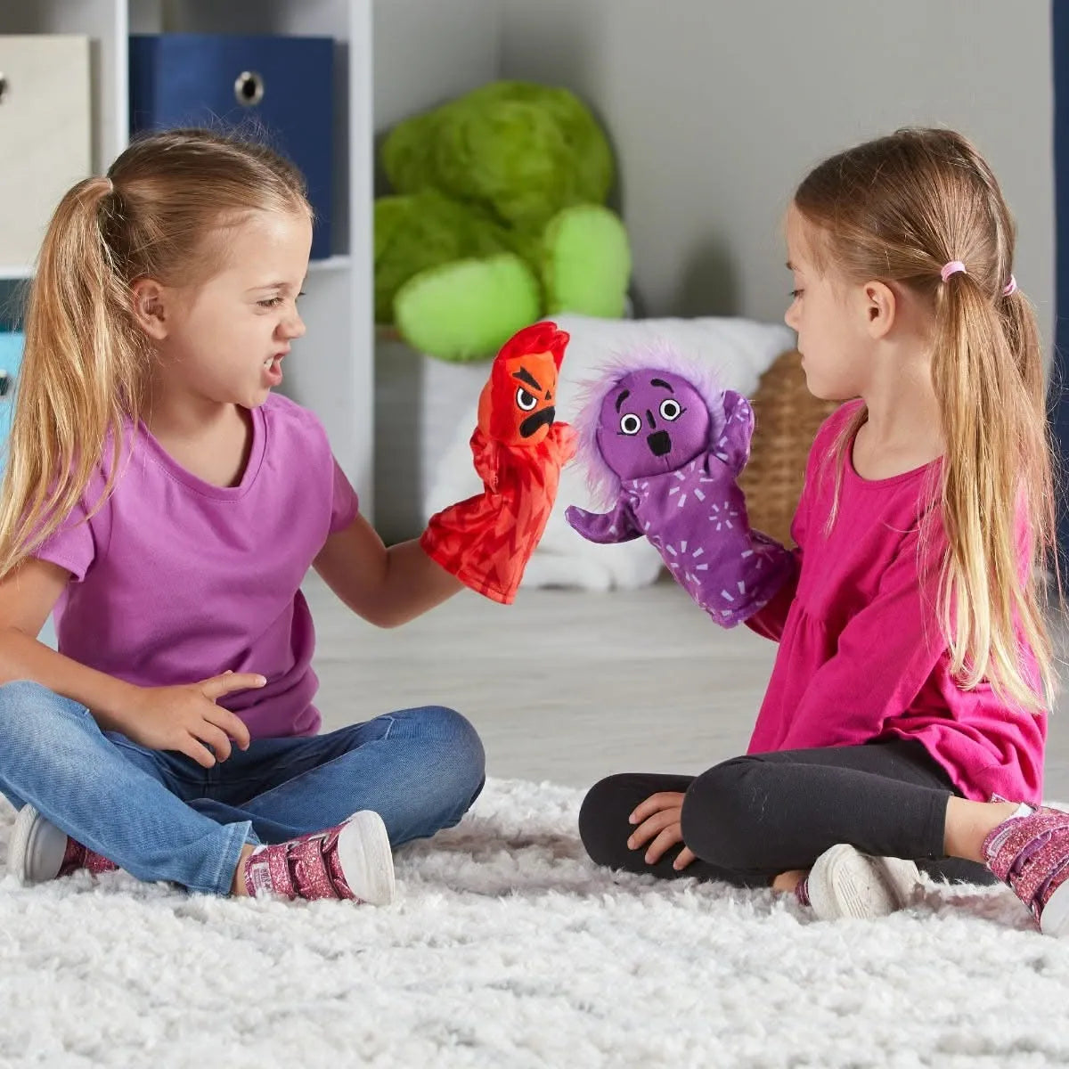 Feelings Family Hand Puppets-Feelings Family Hand Puppets