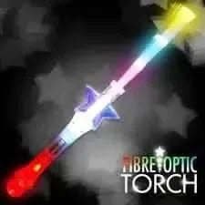 Fibre Optic Crystal Star Wand-Fibre Optic Crystal Star Wand