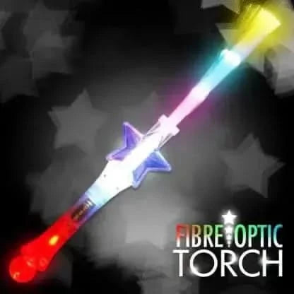 Fibre Optic Crystal Star Wand-Fibre Optic Crystal Star Wand
