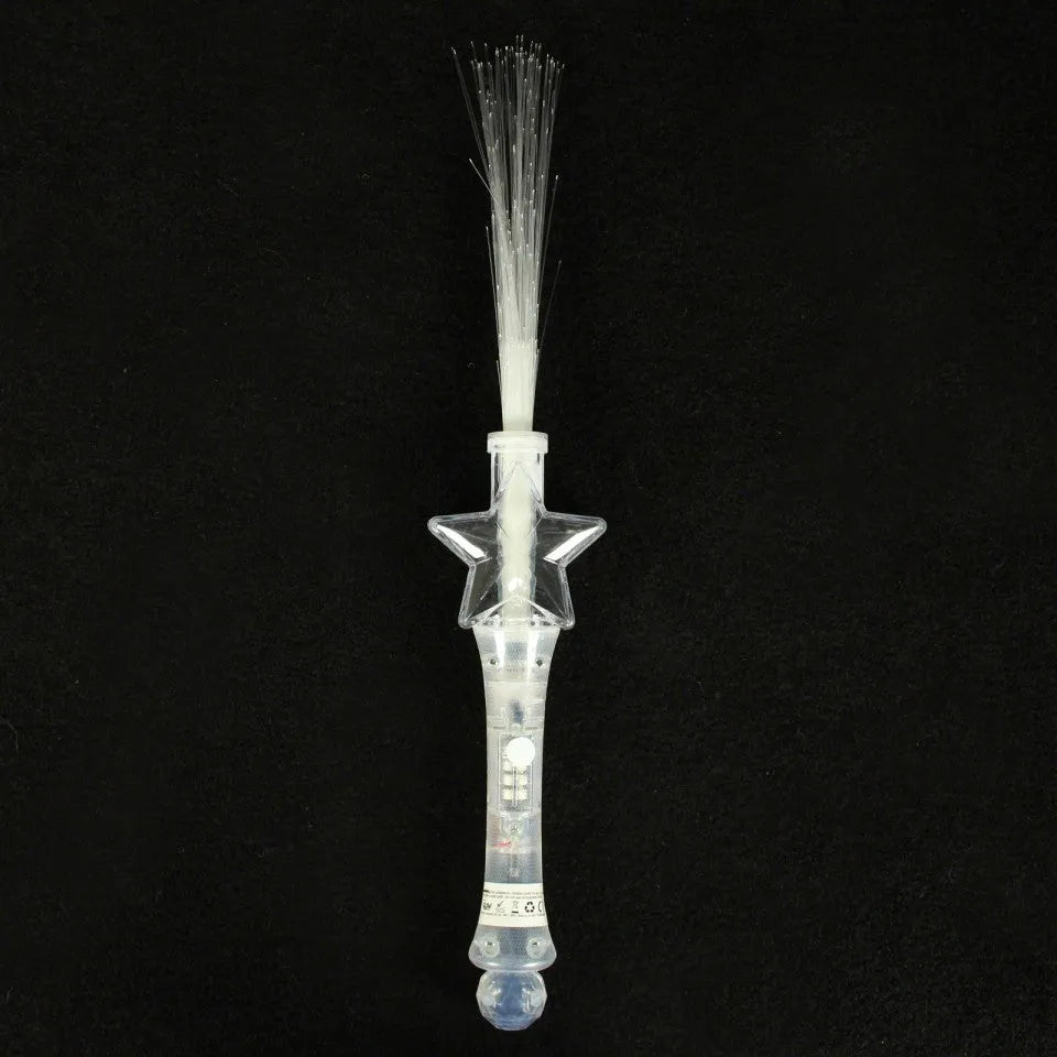 Fibre Optic Crystal Star Wand-Fibre Optic Crystal Star Wand