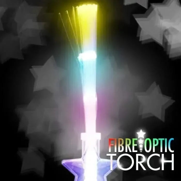 Fibre Optic Crystal Star Wand-Fibre Optic Crystal Star Wand
