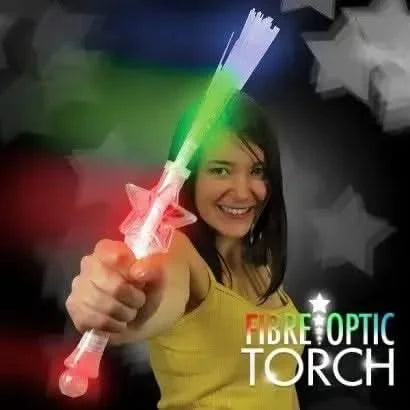 Fibre Optic Crystal Star Wand-Fibre Optic Crystal Star Wand