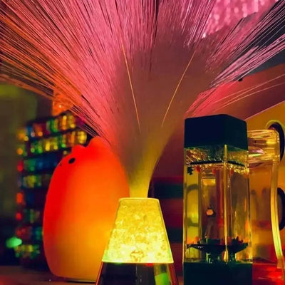 Fibre optic ice lamp-Fibre optic ice lamp