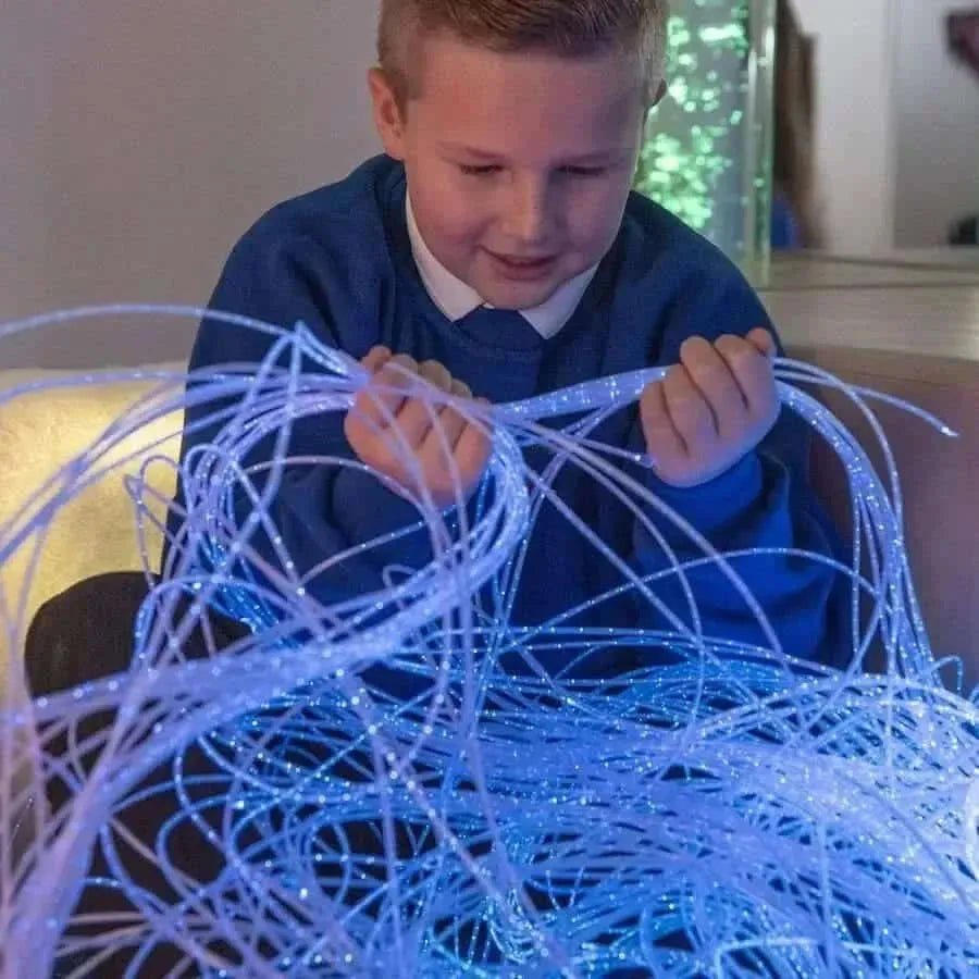 Fibre optic sensory light system-Fibre optic sensory light system