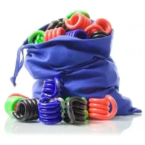Fiddle Kit Assorted Tangles Pack of 50-Fiddle Kit Assorted Tangles Pack of 50