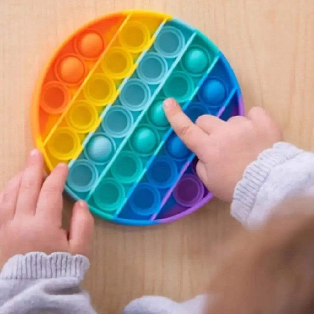 Fidget Bubble Popper Rainbow-Fidget Bubble Popper Rainbow