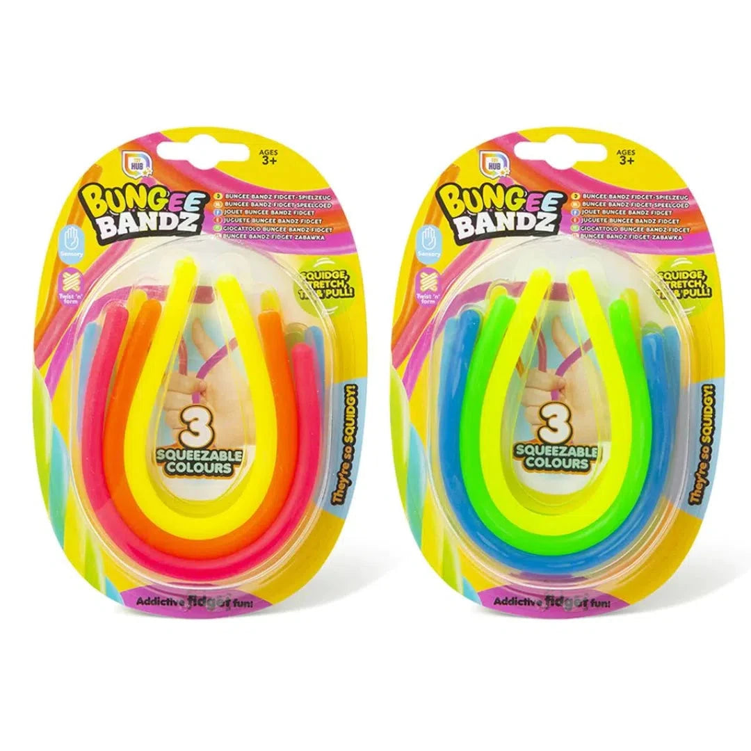 Fidget Bungee Bandz - Pack of 3-Fidget Bungee Bandz - Pack of 3