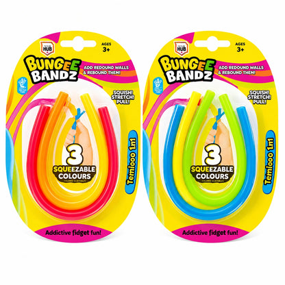 Fidget Bungee Bandz - Pack of 3-Fidget Bungee Bandz - Pack of 3