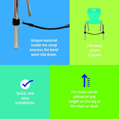 Fidget Kicker Chair Band-Fidget Kicker Chair Band