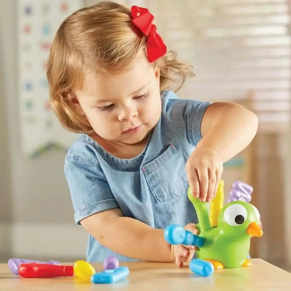 Fine Motor Peacock Pals-Fine Motor Peacock Pals