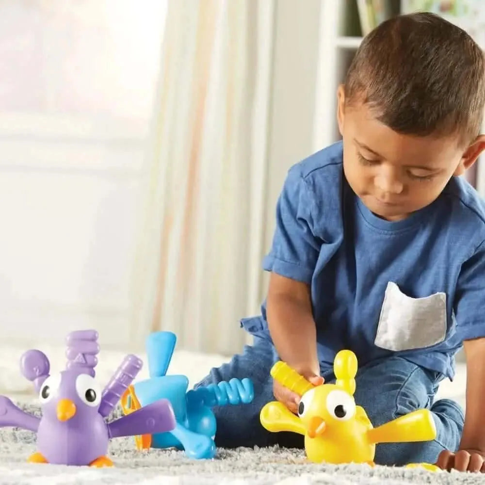 Fine Motor Peacock Pals-Fine Motor Peacock Pals