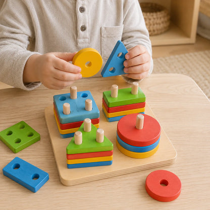 First Four Shape Sorter-First Four Shape Sorter