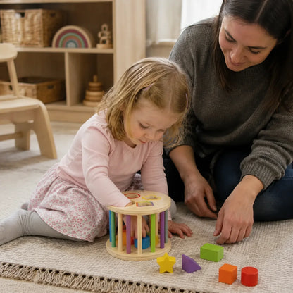First Rolling Shape Sorter-First Rolling Shape Sorter