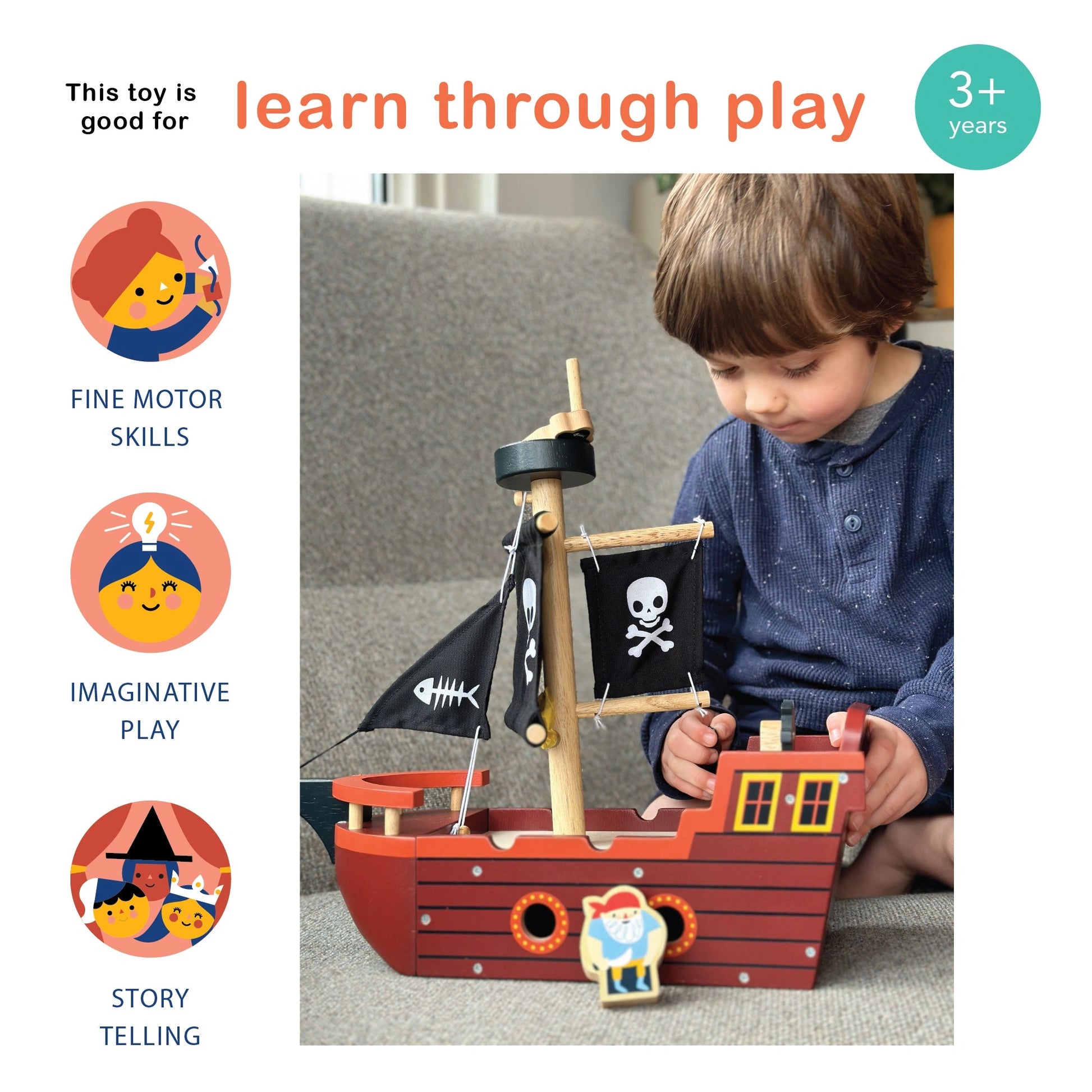 Fishbones Pirate Ship-Fishbones Pirate Ship