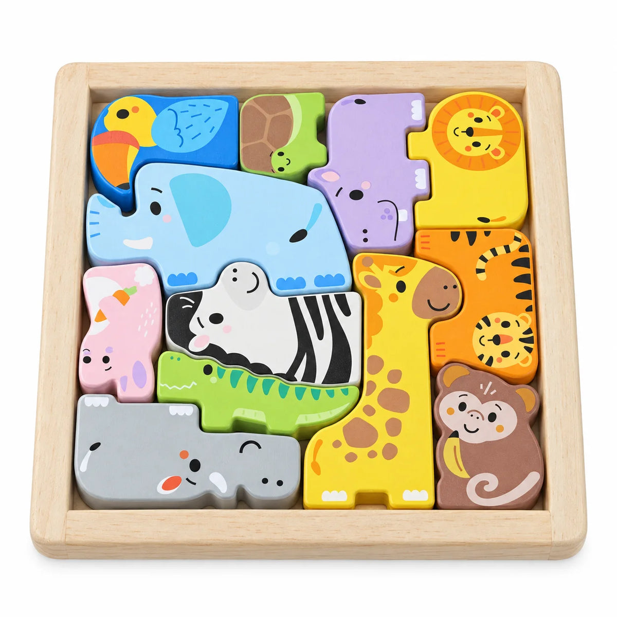 Fisher-Price Wooden Animal Puzzle-Fisher-Price Wooden Animal Puzzle