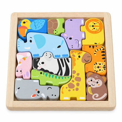 Fisher-Price Wooden Animal Puzzle-Fisher-Price Wooden Animal Puzzle