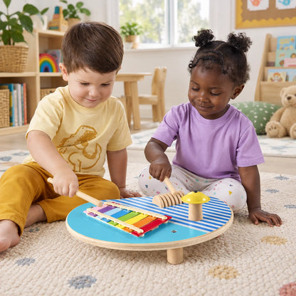 Fisher-Price Wooden Music Table-Fisher-Price Wooden Music Table