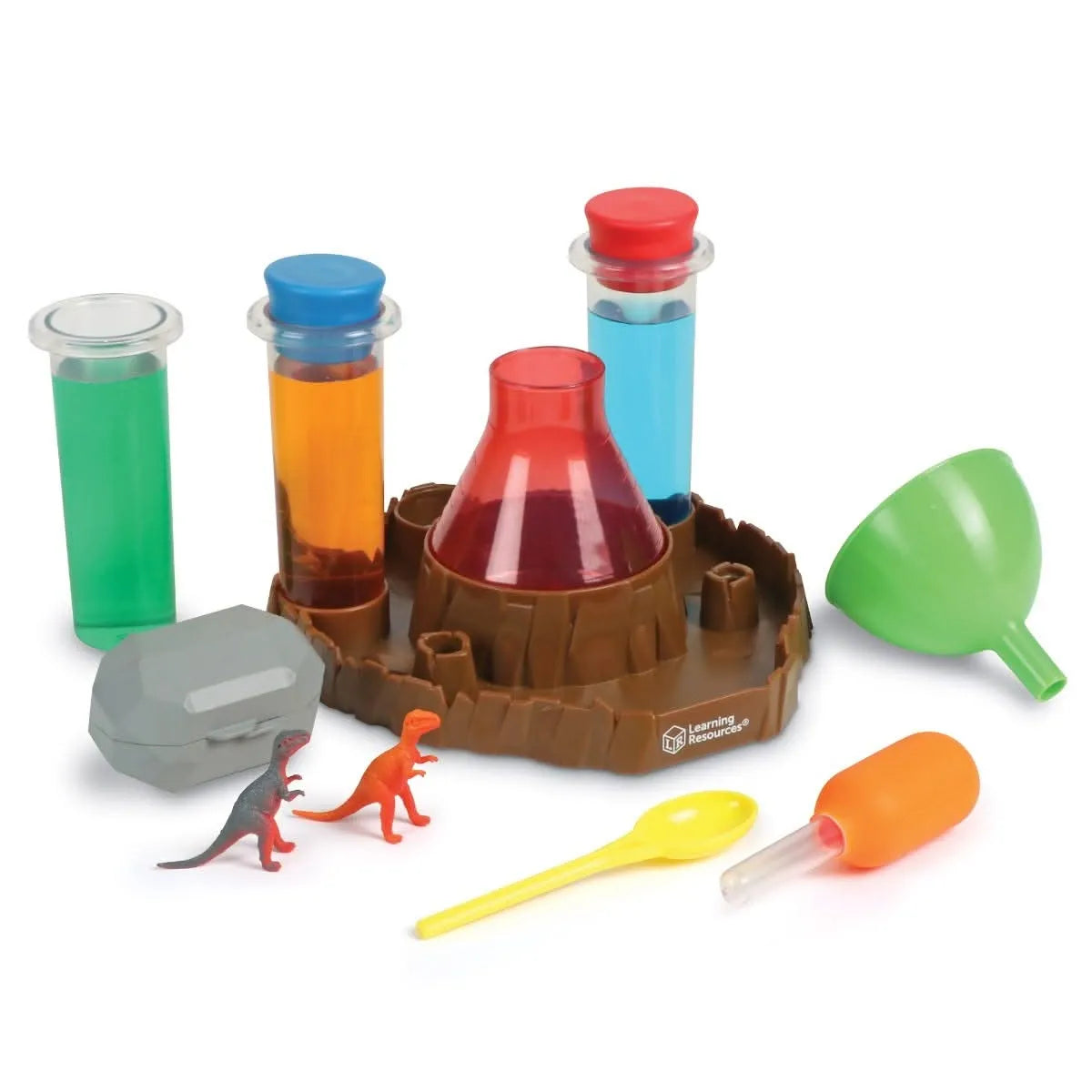 Fizzy Volcano Preschool Science Lab-Fizzy Volcano Preschool Science Lab