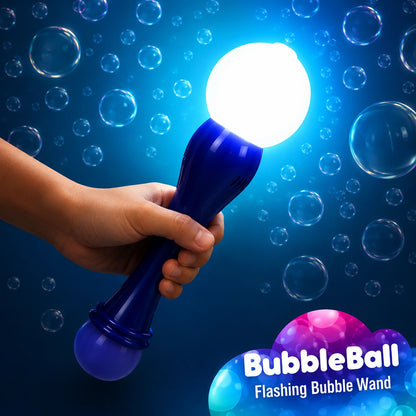 Flashing Bubble Ball Wand-Flashing Bubble Ball Wand