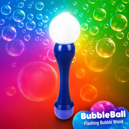 Flashing Bubble Ball Wand-Flashing Bubble Ball Wand