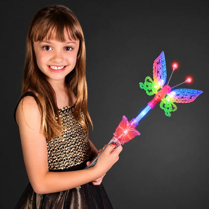 Flashing Butterfly Wand-Flashing Butterfly Wand