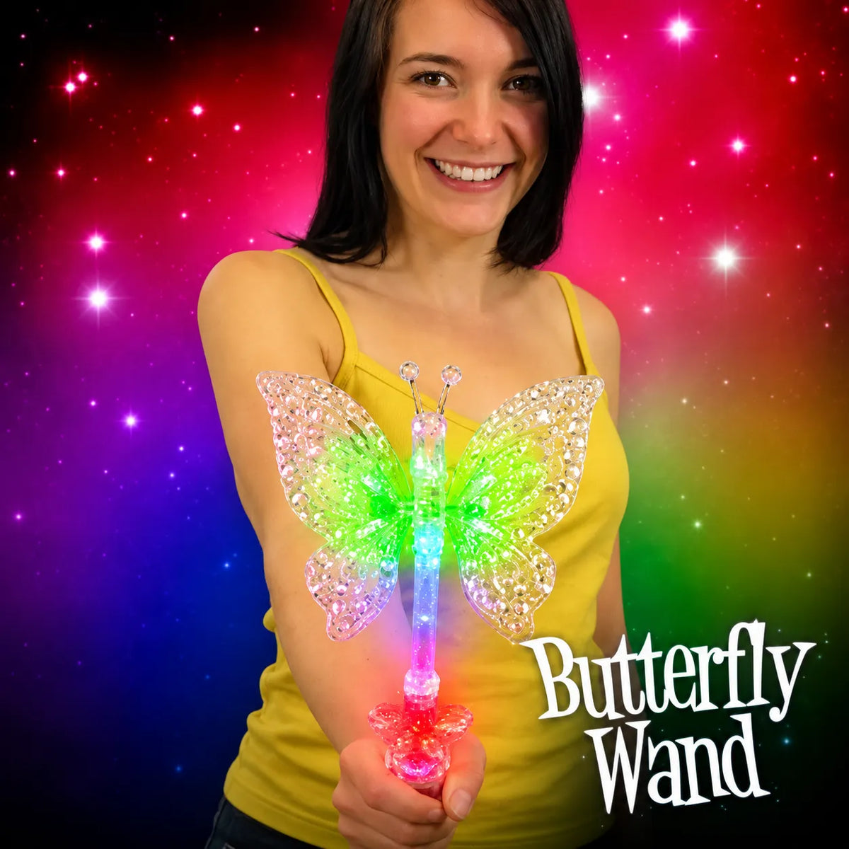Flashing Butterfly Wand-Flashing Butterfly Wand