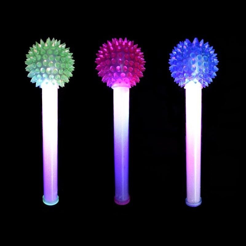 Flashing Dazzle Disco, The amazing Light up disco baton has an easy to hold handle and at each end of the handle there is a spikey and squeezy textured ball. The Flashing Dazzle Disco has a simple bump or touch option to activate the light up disco baton and watch as a colourful array of colours come to life bringing the disco to your sensory environment. Watch as your child spins the light up Flashing Dazzle Disco around and creates a stunning visual light show with hardly any effort required. Fun to use a