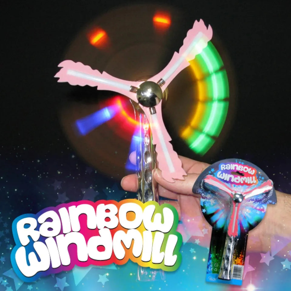 Flashing Rainbow Windmill-Flashing Rainbow Windmill