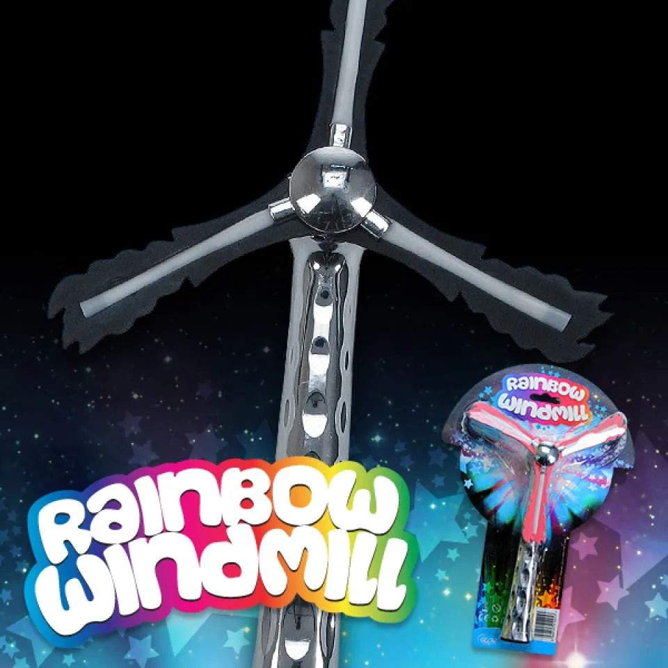 Flashing Rainbow Windmill-Flashing Rainbow Windmill