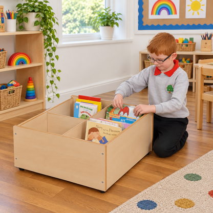 Floor Level 4 Compartment Kinderbox in a bright early years classroom – view 6